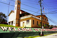 San Ignacio�̌x�@���O"WELCOME TO SAN IGNACIO TOWN"