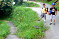 ���Z���̏��w���ɓc�{�w�����̏ꏊ�������Ă��炤