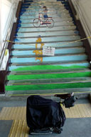 ���]�Ԃ��`���ꂽ�Ί��w�̊K�i