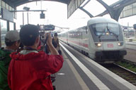 �z�[���ɓ������Ă���IC(Inter-City)